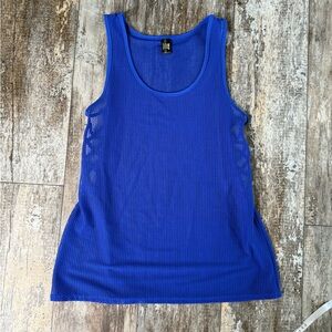 3 for $10 sale: Endless sun royal blue mesh swim cover - up - L